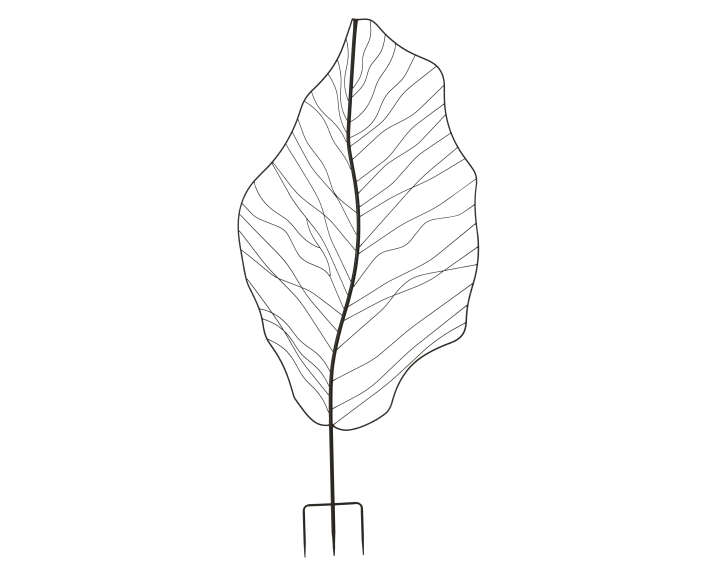 Decoris Gartenstecker Blatt